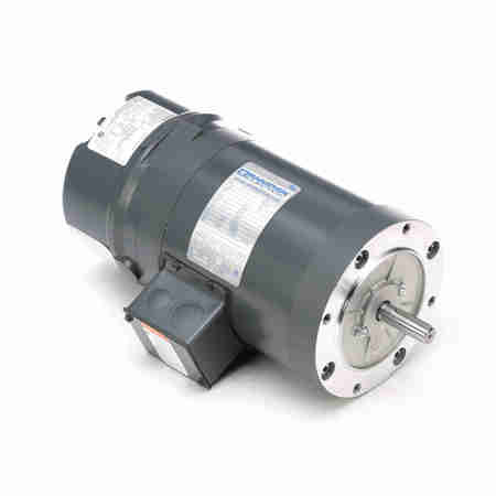 MARATHON 0.75 Hp Brake Motor, 3 Phase, 1800 Rpm, 230/460 V, 56C Frame, Tenv K460